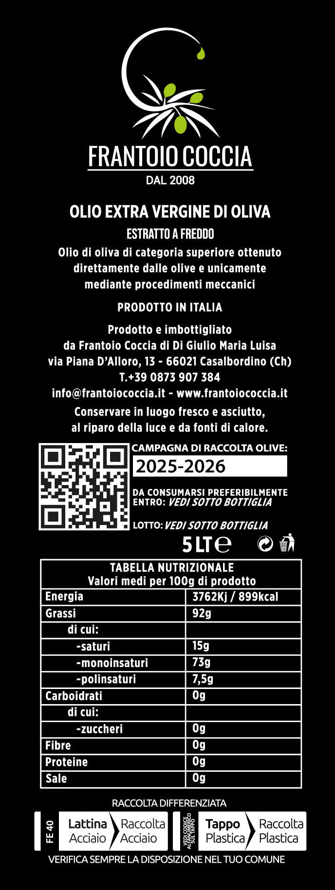 Confezione di 10 Lattine 5L