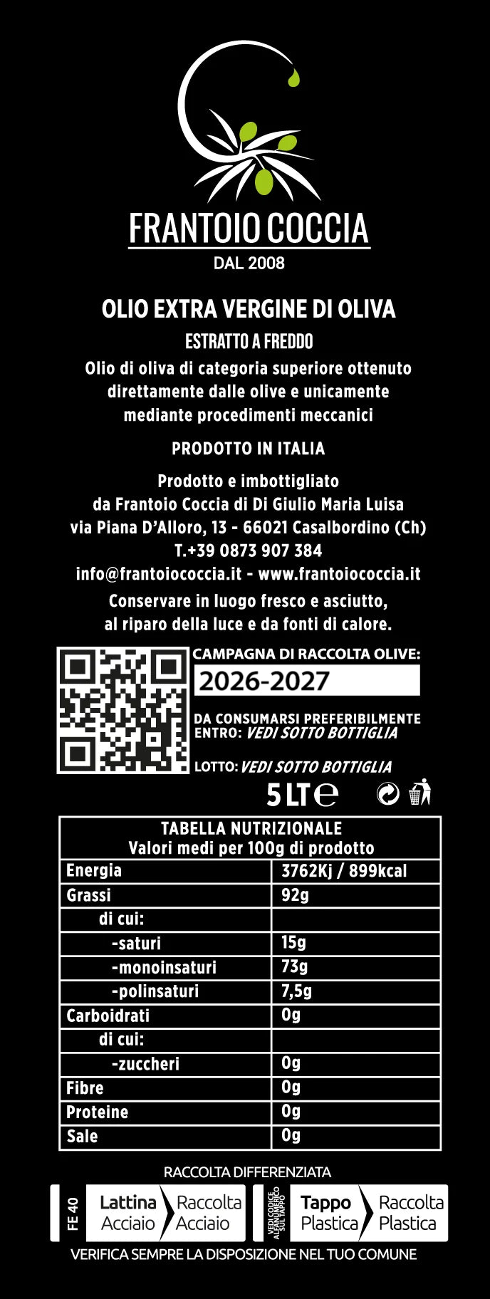 Confezione di 10 Lattine 5L